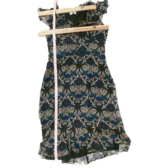 ann taylor loft women's dresses Charcoal Pleated Blouson Dress